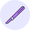 cuchillo quirúrgico icon