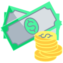 dinero fiduciario icon