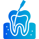 conducto radicular icon