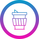 vaso de papel icon