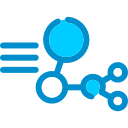 estructura molecular icon