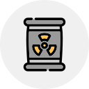 energía nuclear icon