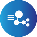 estructura molecular icon