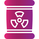 energía nuclear icon