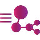 estructura molecular icon