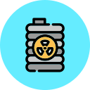 energía nuclear icon