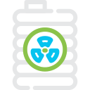 energía nuclear icon