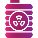 energía nuclear icon