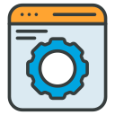 configuración web icon