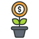 planta del dólar icon