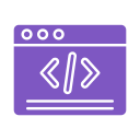 codificación web icon