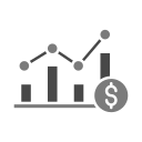 gráfico de ganancias icon