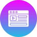 contenido de video icon