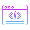 codificación web icon