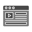 contenido de video icon