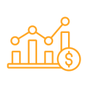 gráfico de ganancias icon