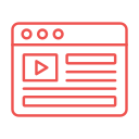 contenido de video icon