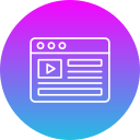 contenido de video icon