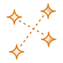 cúmulo de estrellas icon