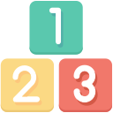 123 cubos icon