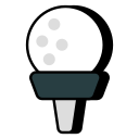 pelota de golf icon