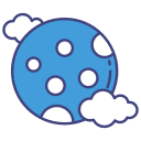 luna llena icon