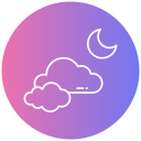 noche de nubes icon