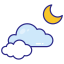 noche de nubes icon