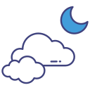 noche de nubes icon