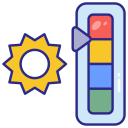 Índice uv icon