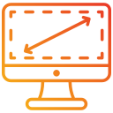 resolución de pantalla icon