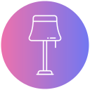 Floor lamp icon