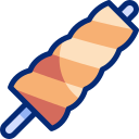 pastel de chimenea icon