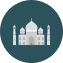 taj mahal icon