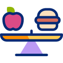 alimentación equilibrada icon