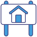 señalización de la casa icon