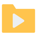 carpeta de videos icon