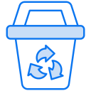 contenedor de reciclaje icon