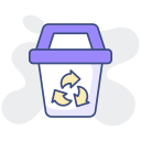 contenedor de reciclaje icon