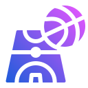 quadra de basquete 