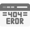 error 404 icon