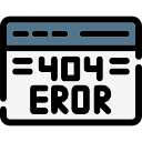 error 404 icon