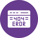 error 404 icon