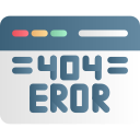 error 404 icon