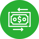 transferencia de dinero icon