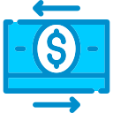 transferencia de dinero icon