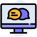 chat en línea icon