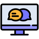 chat en línea icon