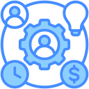 asignación de recursos icon