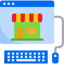 las compras en línea icon